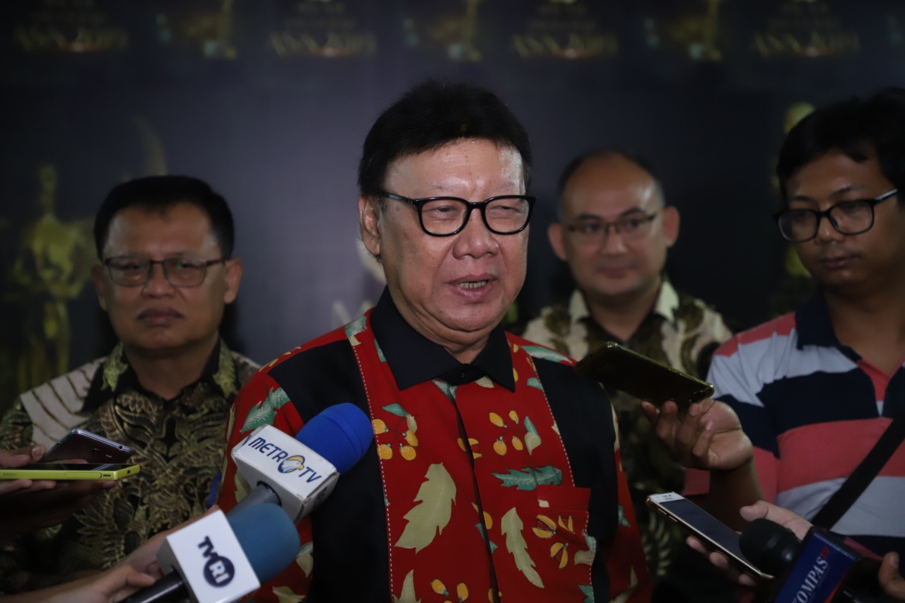 20191203 Menteri Tjahjo Doorstop 1