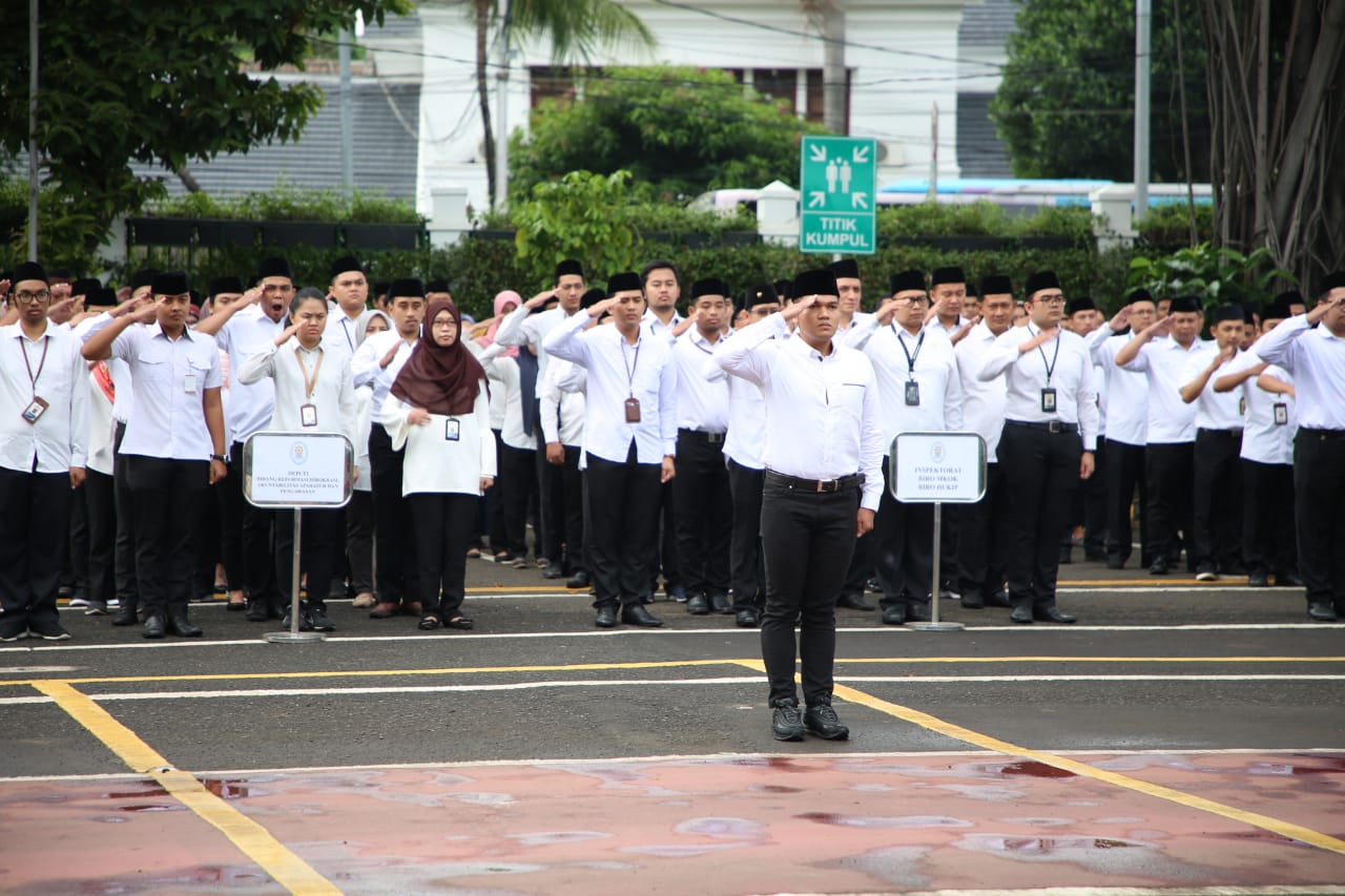 20200113 Upacara Bendera di Kementerian PANRB 10