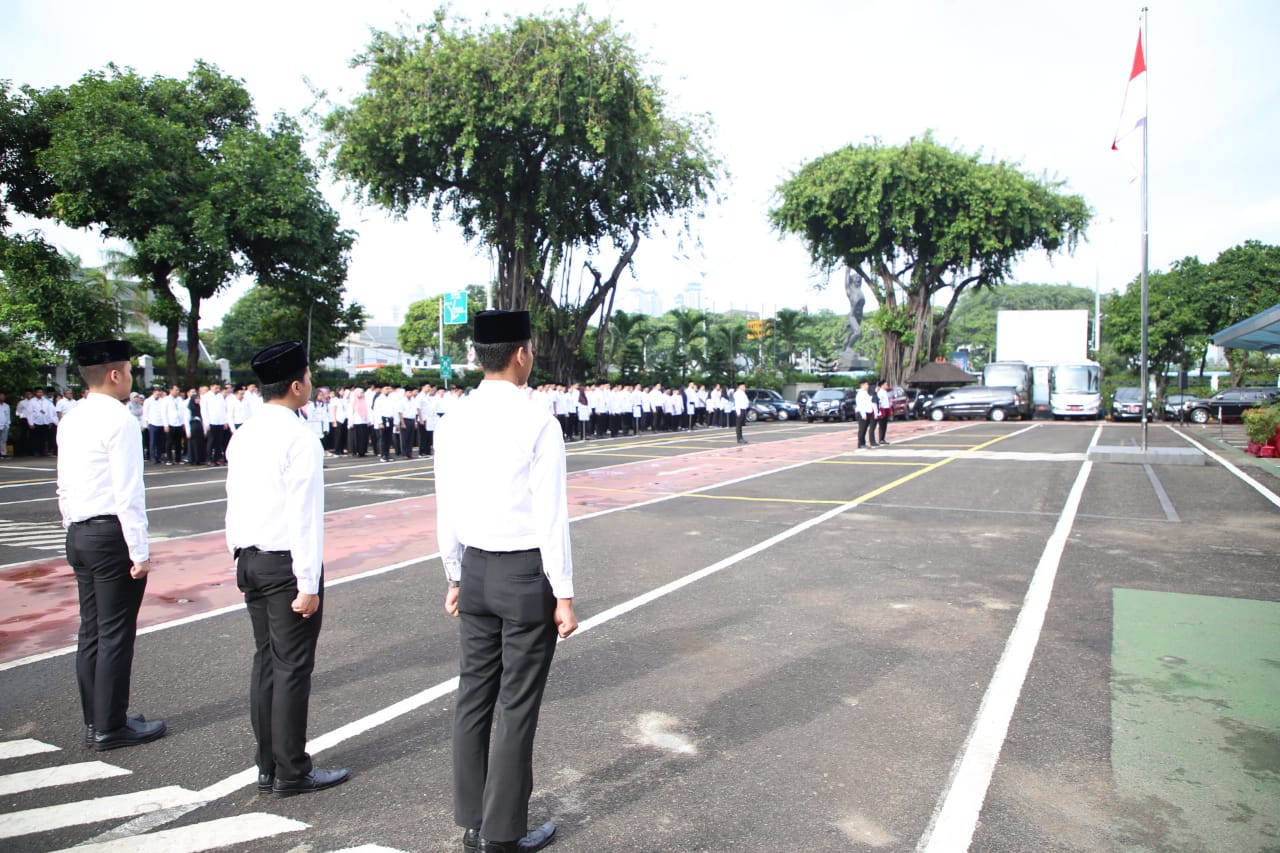 20200113 Upacara Bendera di Kementerian PANRB 10