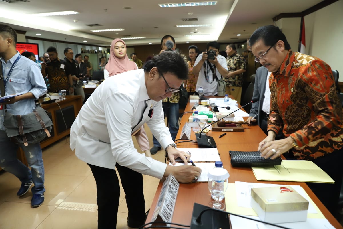 20200121 Rapat Kerja dengan Komite I DPD 10