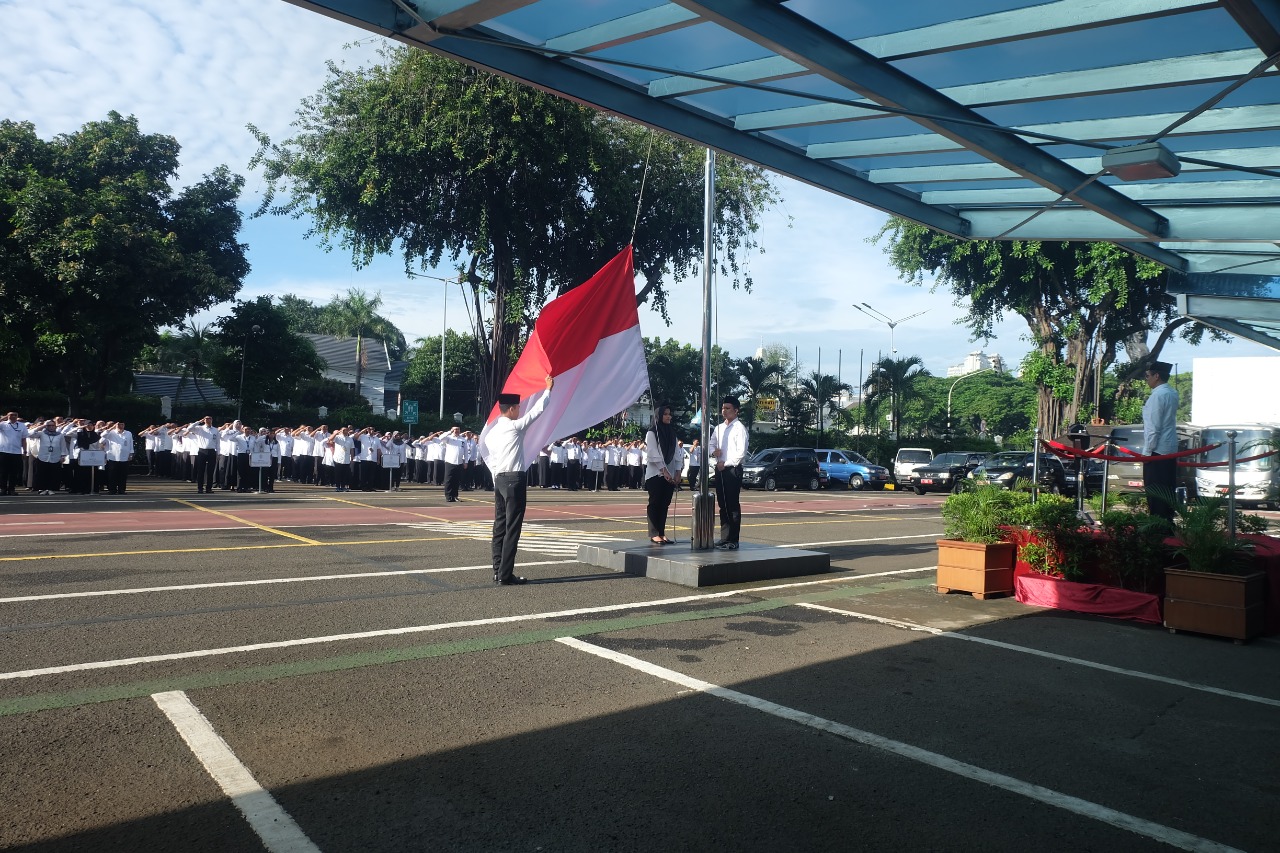 20200210 Upacara Bendera di Kementerian PANRB 10