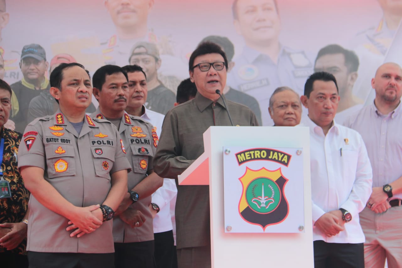 20200219 Pemusnahan Barang Bukti Hasil Ungkap Kasus Narkoba 1