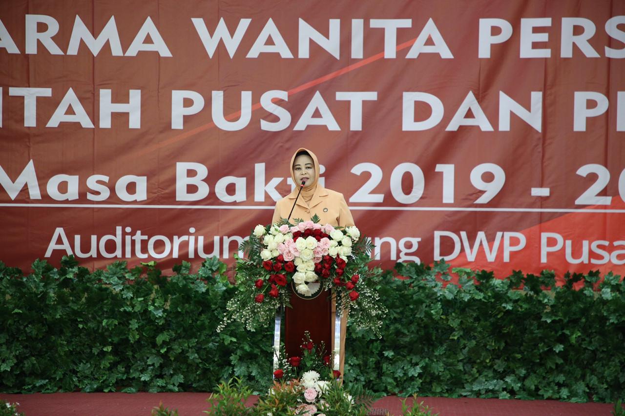 20200225 Pengukuhan Pengurus DWP Instansi Pemerintah Pusat 2