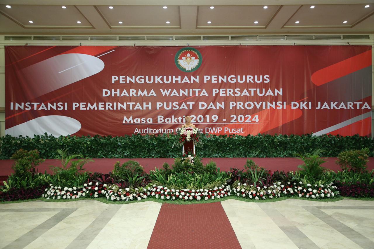 20200225 Pengukuhan Pengurus DWP Instansi Pemerintah Pusat 8