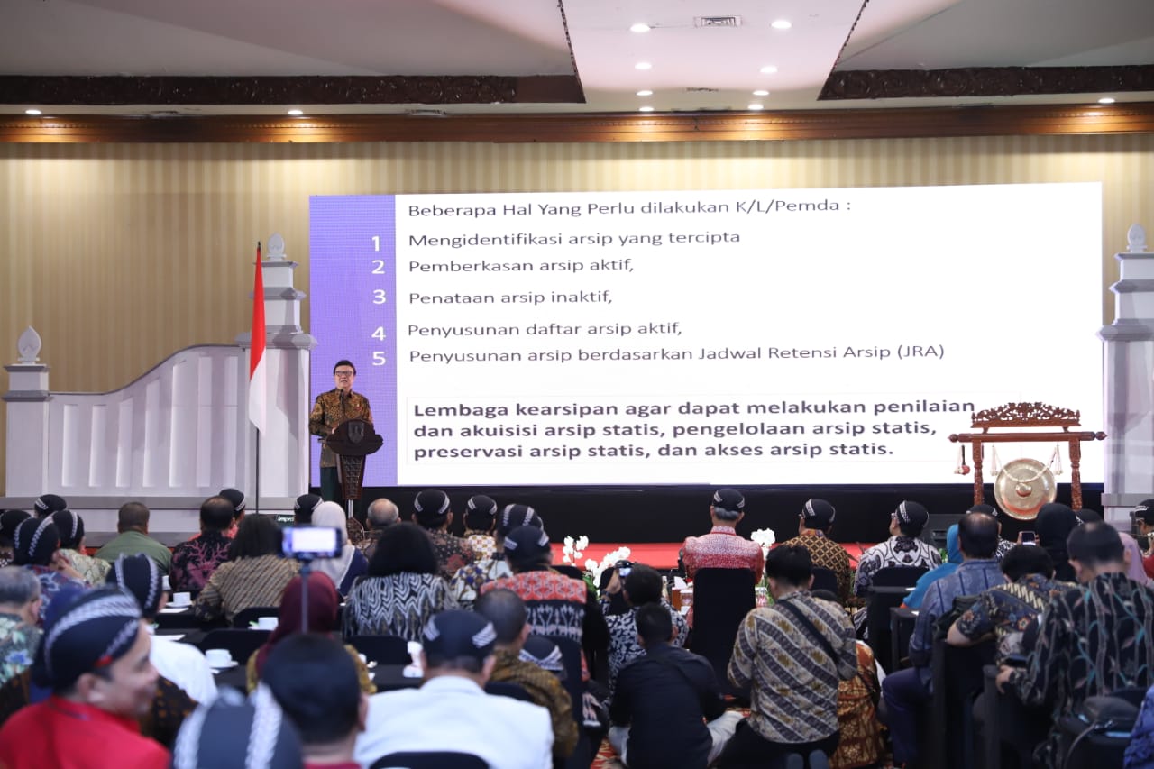 20200226 Rapat Koordinasi Nasional Pengawasan Kearsipan di Surakarta 1