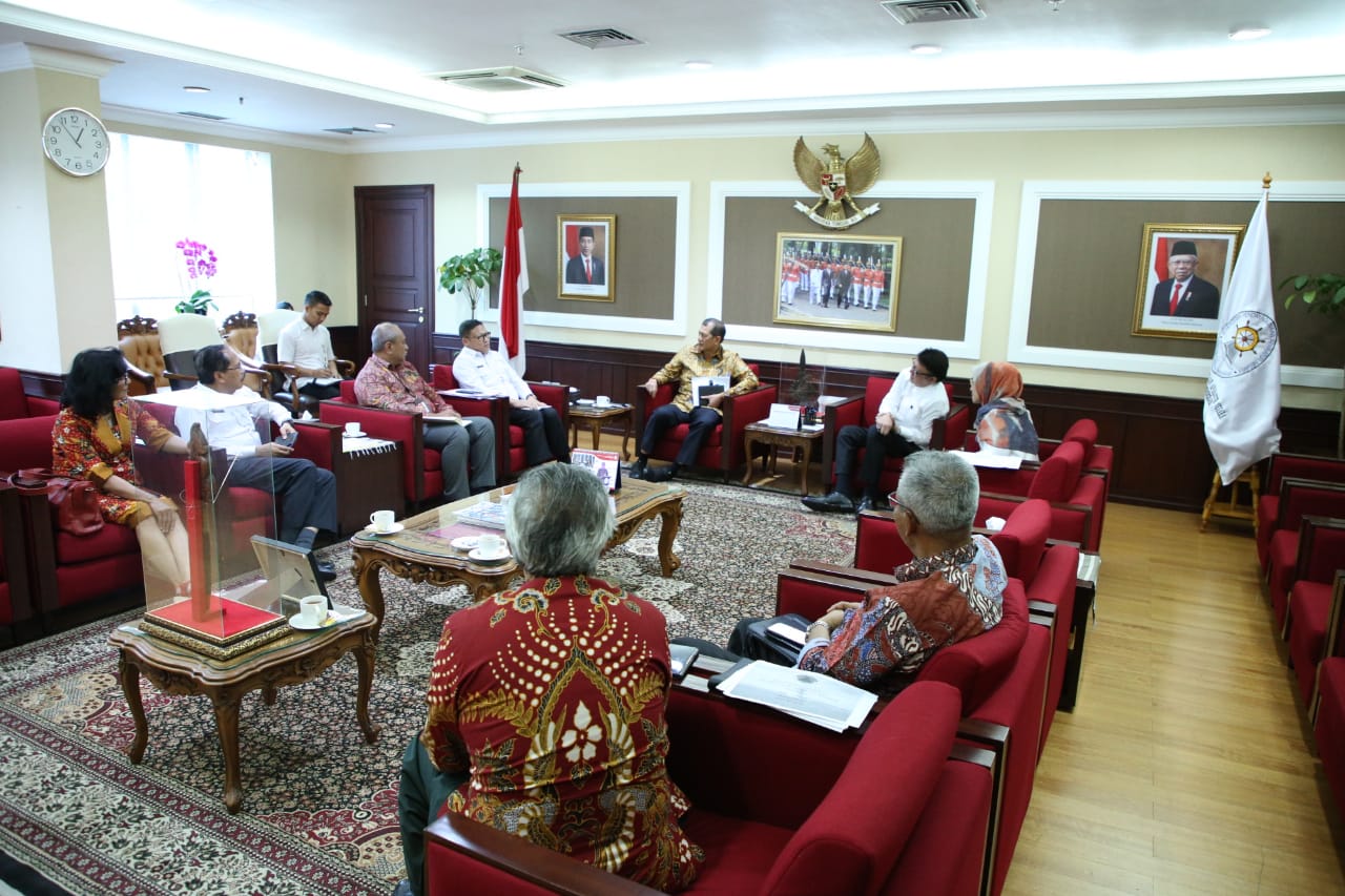 20200310 Kunjungan Badan Nasional Penanggulangan Bencana BNPB 4