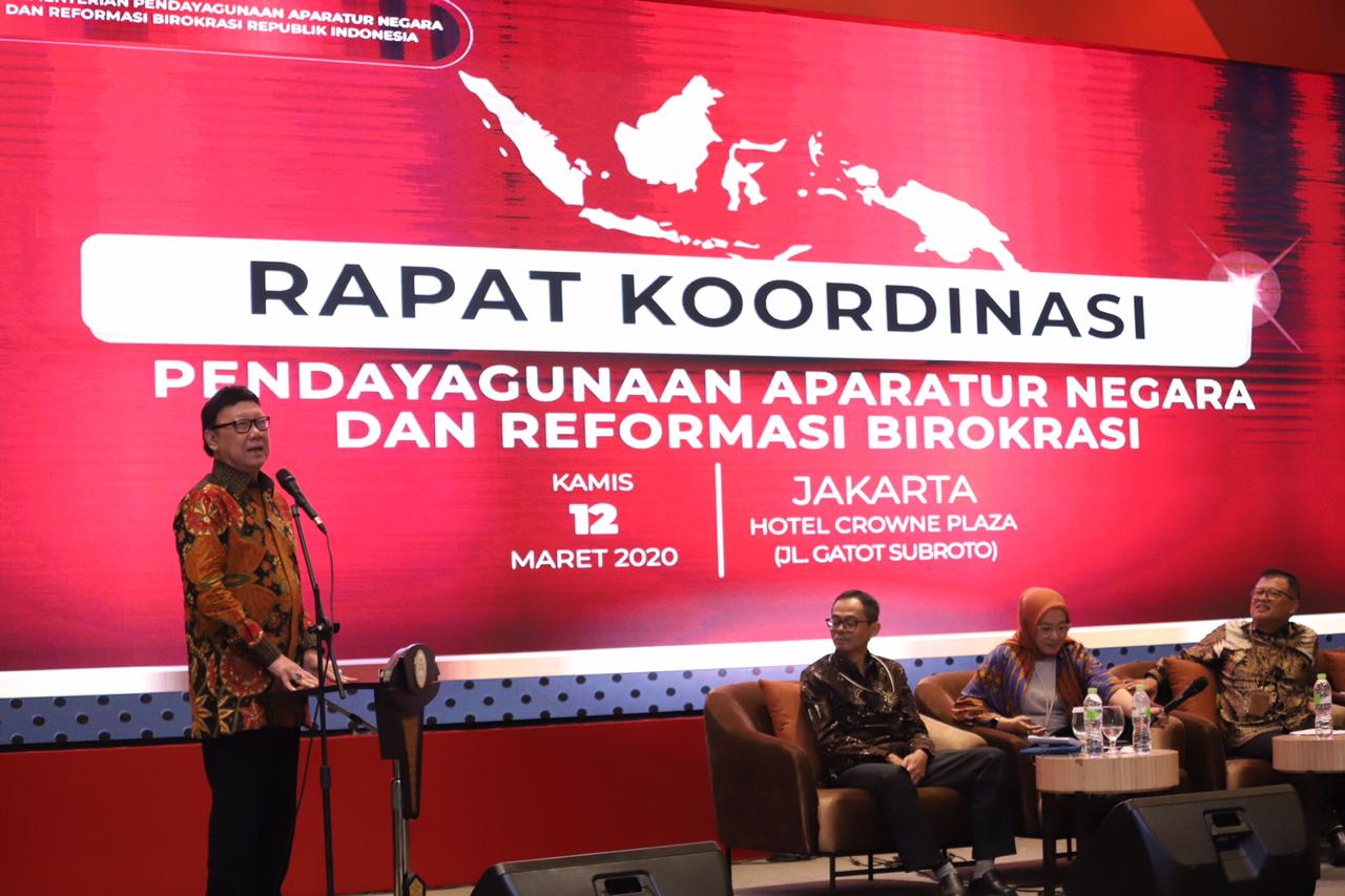 Kementerian Pendayagunaan Aparatur Negara Dan Reformasi Birokrasi Rapat Koordinasi