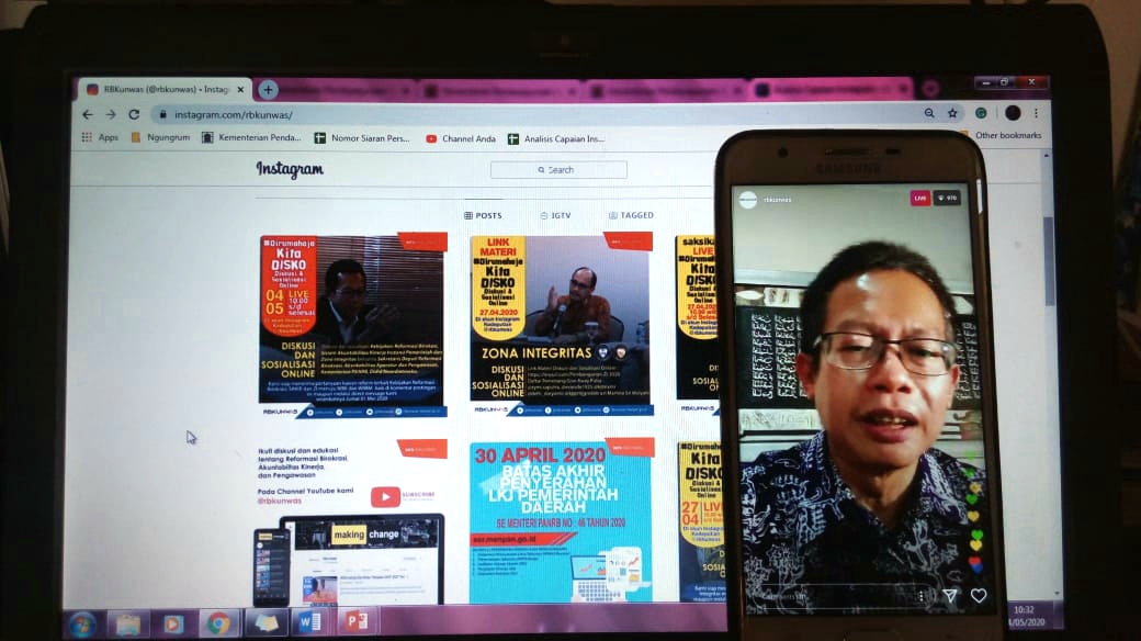 20200504 Diskusi dan Sosialisasi Online Reformasi Birokrasi 4