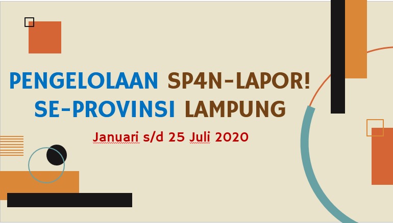 20200729 Kementerian PANRB Sampaikan Hasil Evaluasi Pengelolaan SP4N LAPOR Provinsi Lampung 1