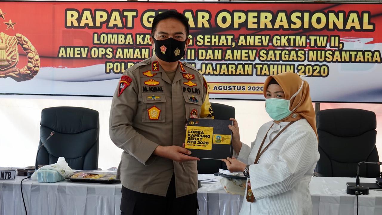 20200803 Kunjungan Kerja ke Polres Mataram 1