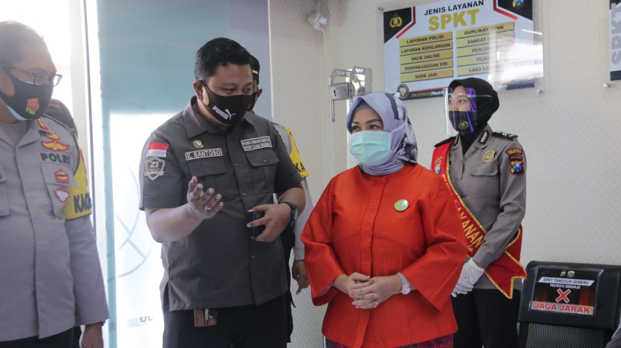 20200910 Kunjungan Kerja ke Polresta Sidoarjo 1