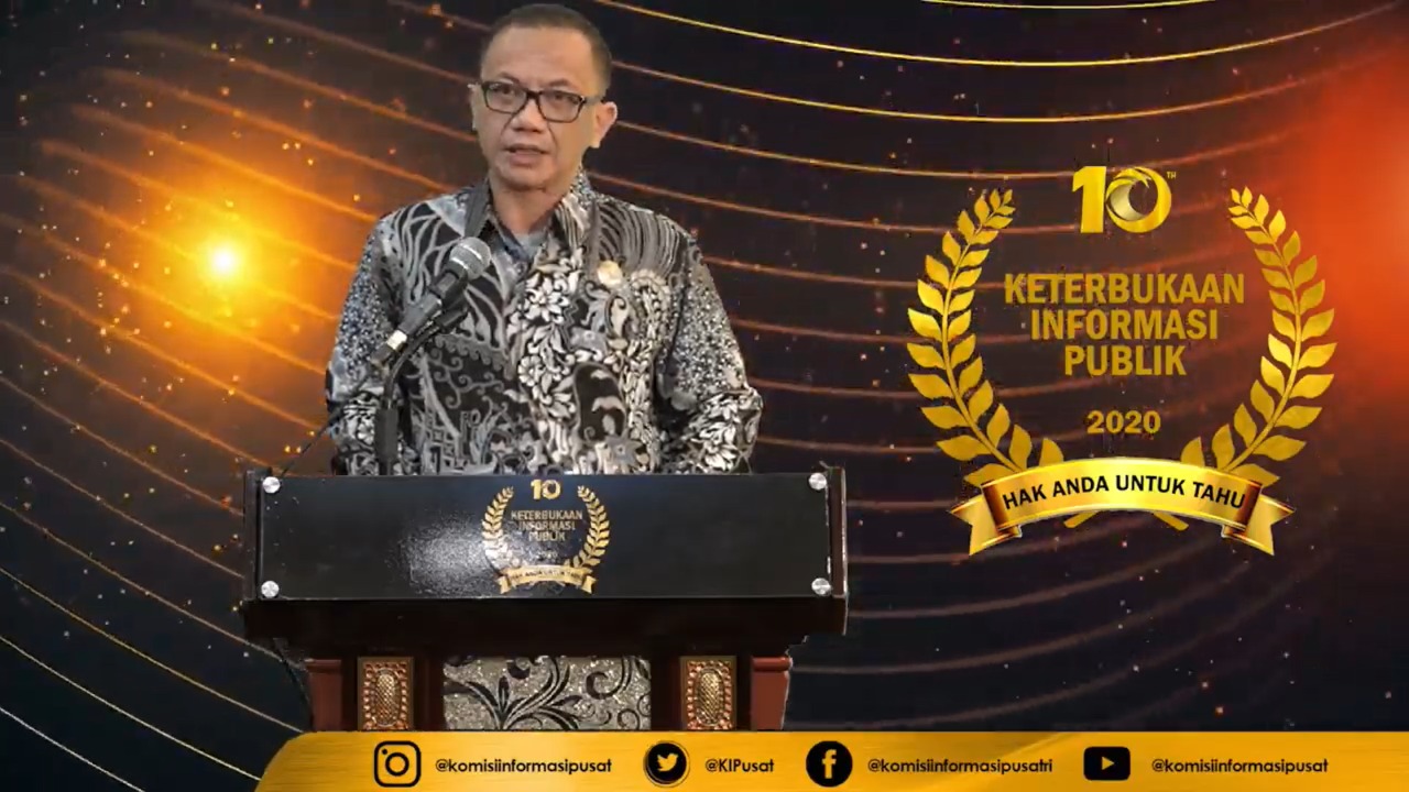 20201125 Anugerah Keterbukaan Informasi Publik 1