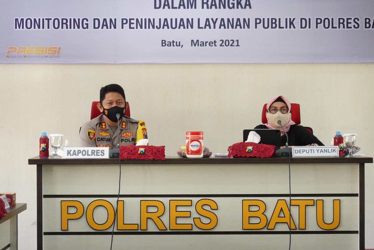 20210327 Meninjau Pelayanan pada Polres Batu 9