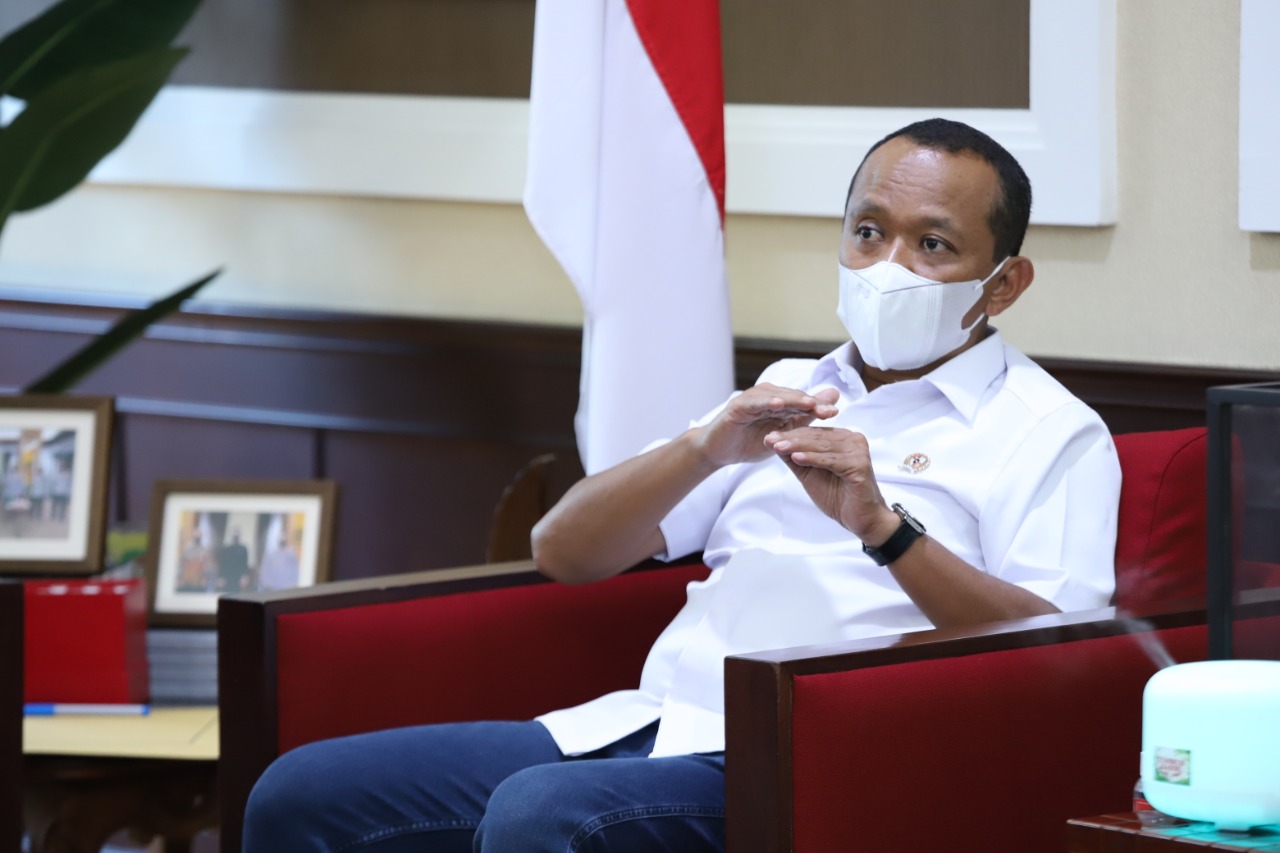 20210528 Menerima Kunjungan Menteri Investasi 1