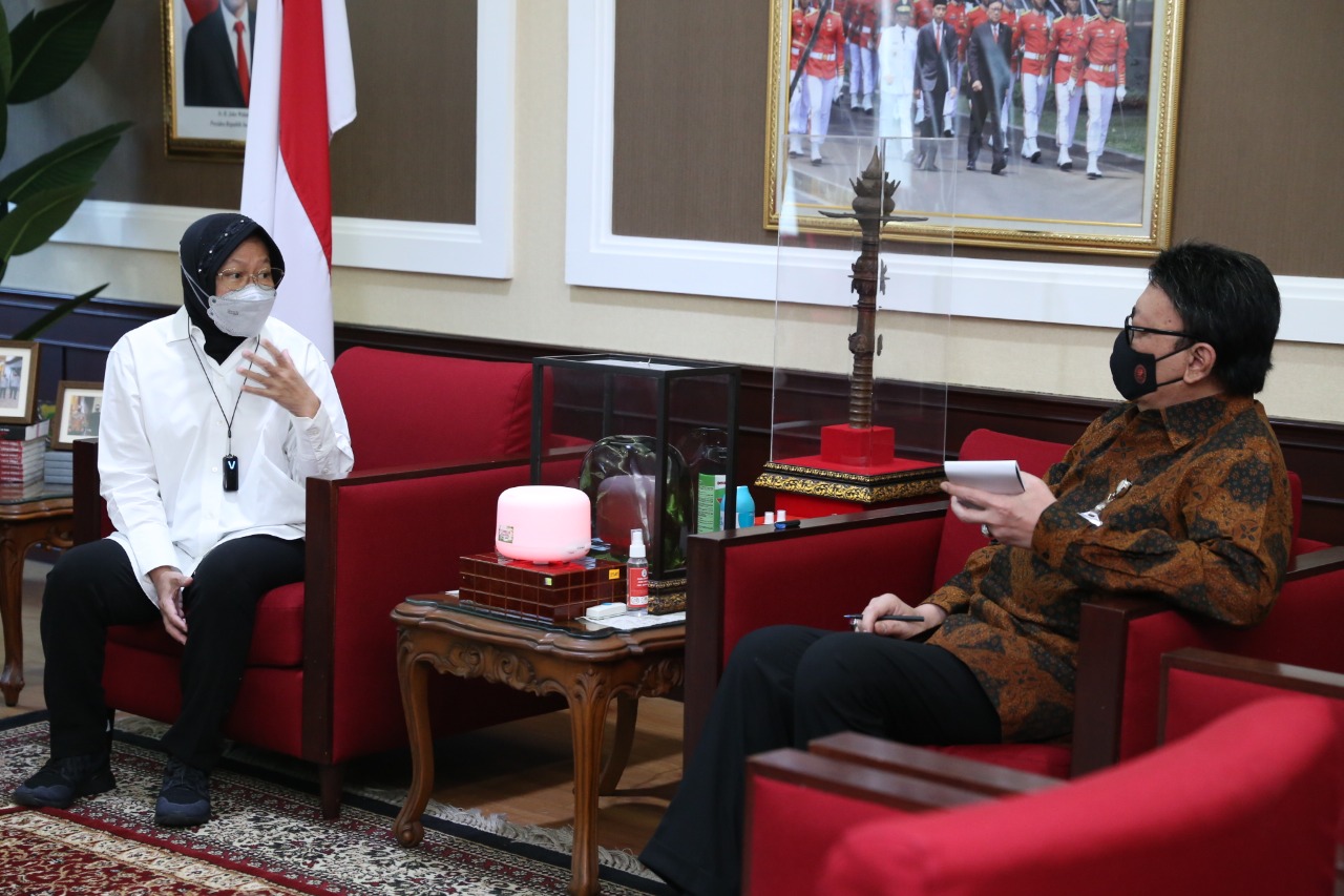 20210603 Menerima Kunjungan Menteri Sosial 9