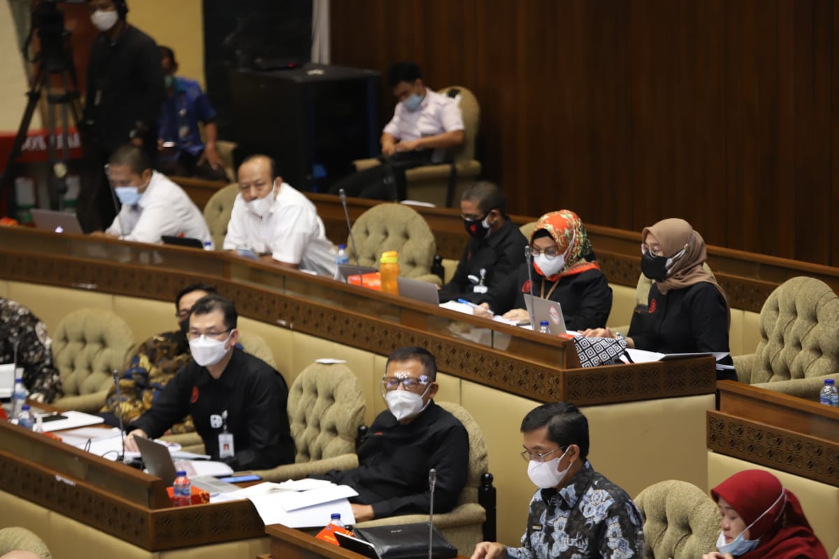 20210608 Rapat Kerja Komisi II DPR RI 10