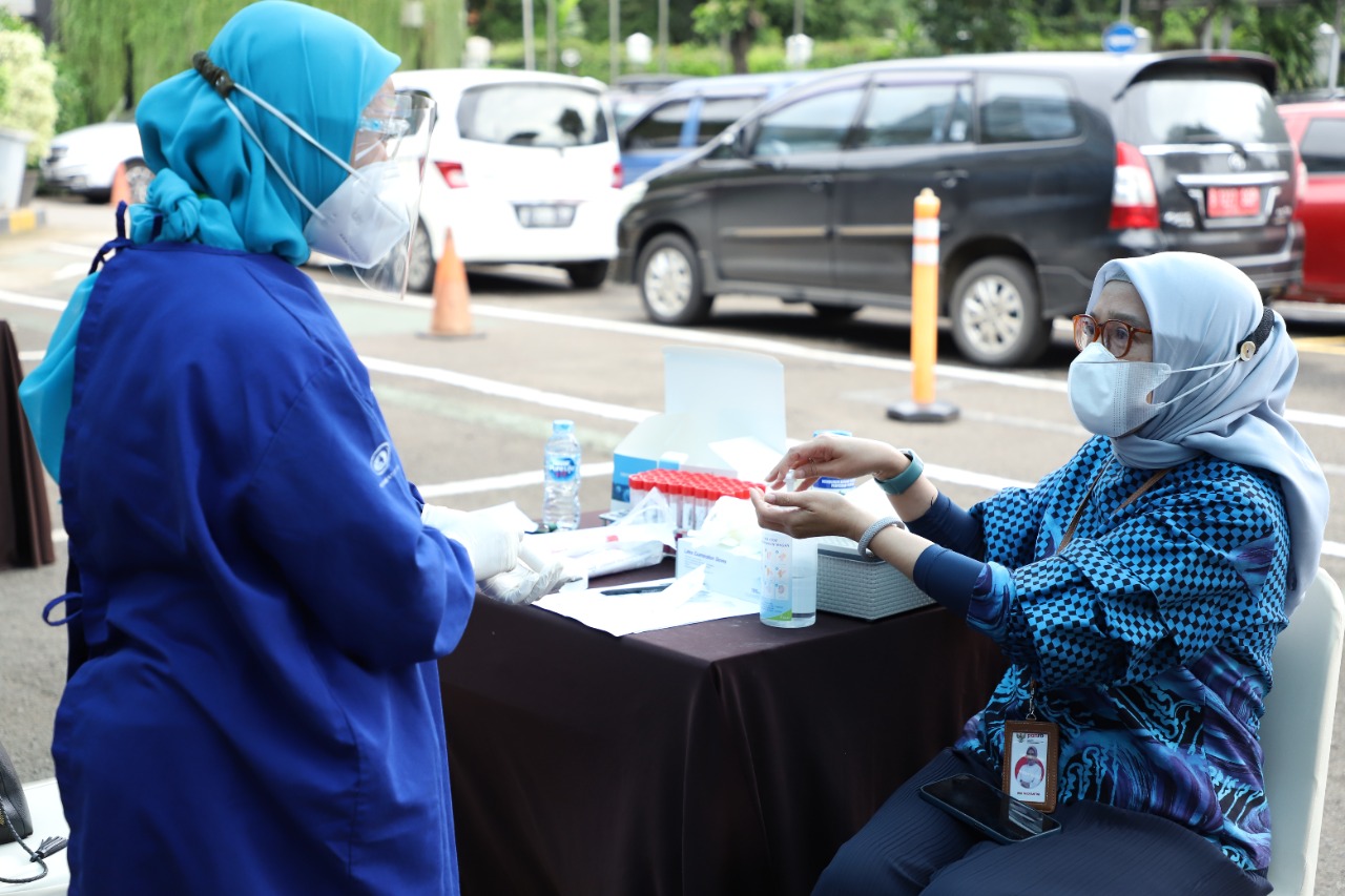 20211111 Tes Swab PCR di Lingkungan Kementerian PANRB 7