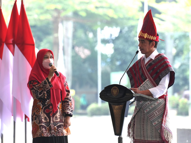 20220708 Presiden Jokowi Ciptakan Kemandirian Pangan untuk Penuhi Kebutuhan Asupan Gizi