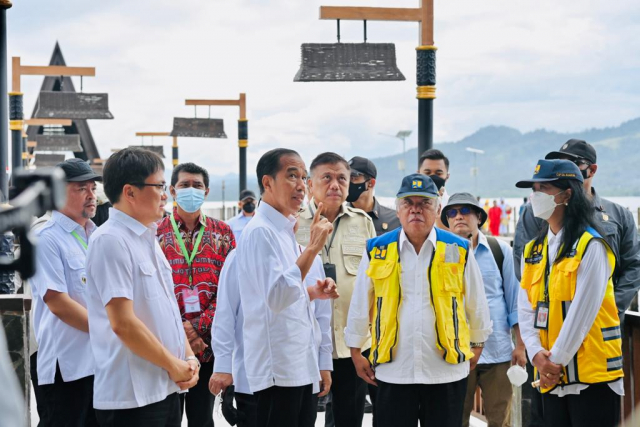 20230120 Tinjau Bunaken Presiden Jokowi Yakin Awal Februari Wisman Ramai Datang