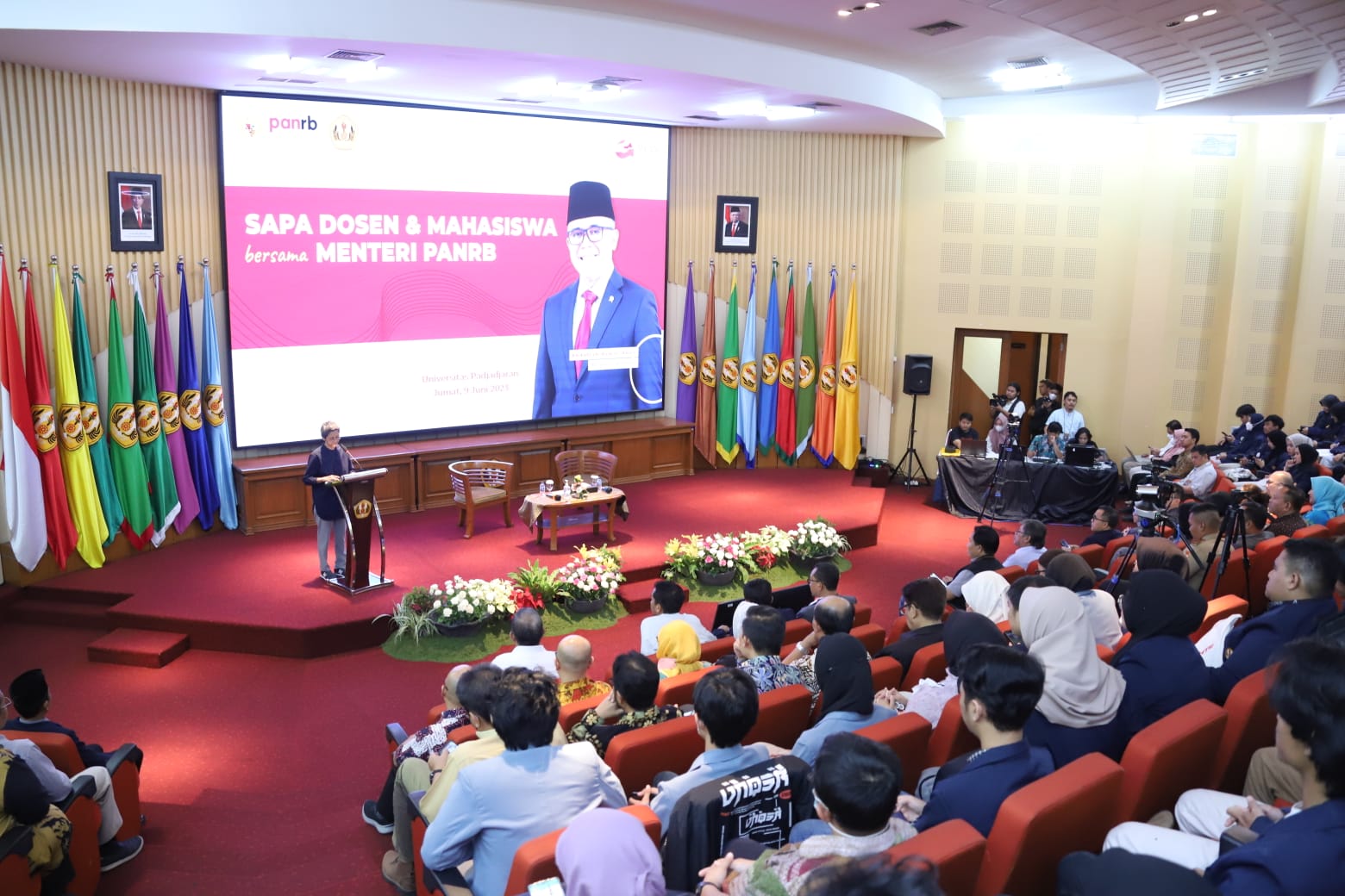 20230609 MENTERI Sapa Dosen dan Mahasiswa Universitas Padjadjan 14