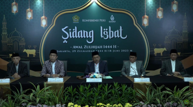 20230619 Pemerintah Tetapkan Iduladha 1444 H Jatuh pada 29 Juni 2023