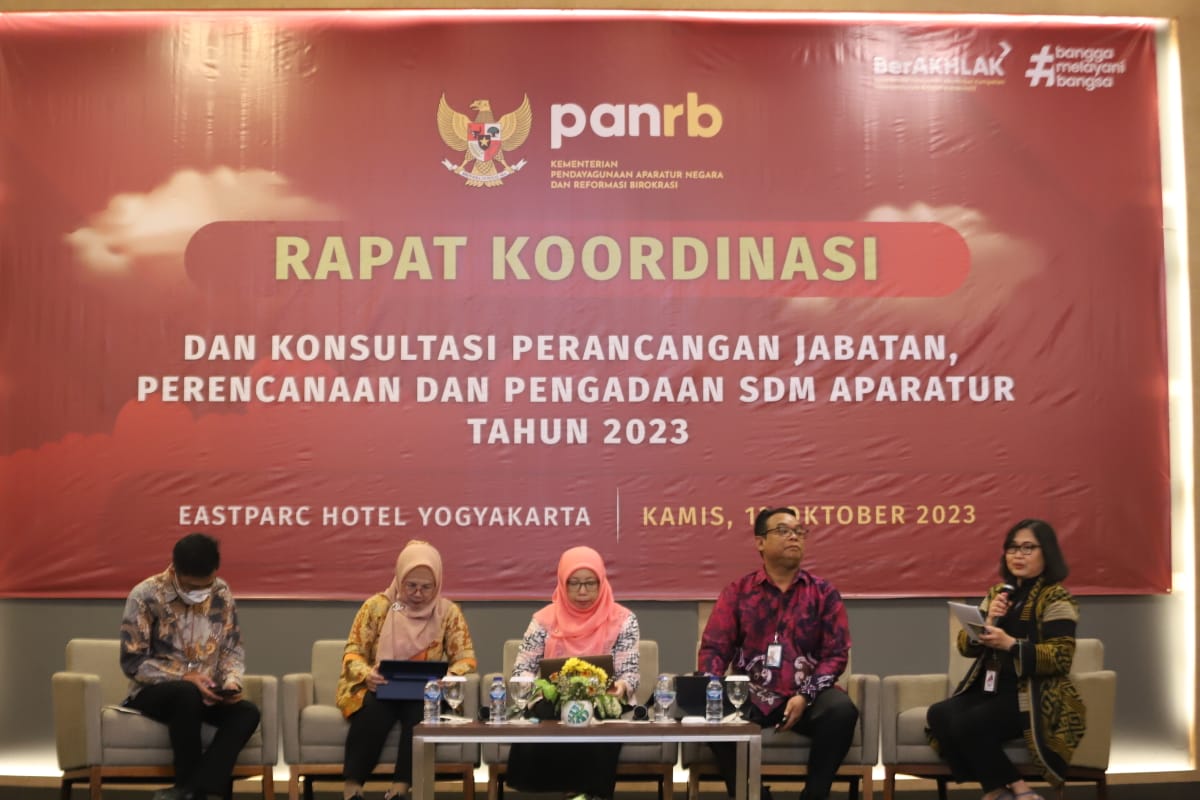 20231012 Rakor dan Konsultasi Perancangan Jabatan Perencanaan dan Pengadaan SDM Aparatur 2023 10