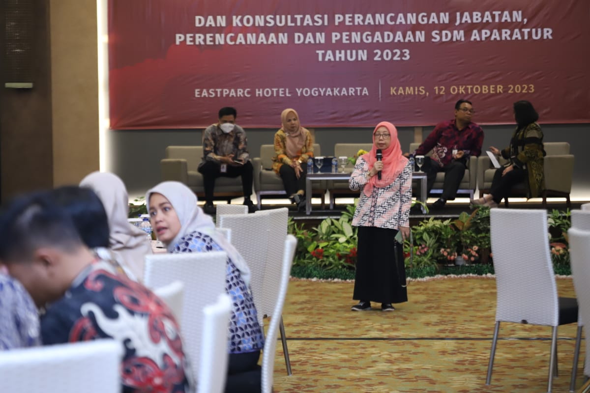 20231012 Rakor dan Konsultasi Perancangan Jabatan Perencanaan dan Pengadaan SDM Aparatur 2023 10