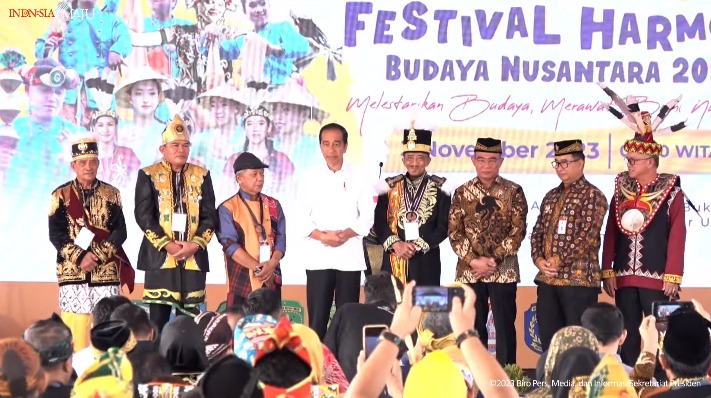 20231103 Presiden Jokowi Tekankan Pentingnya Pelestarian Budaya di IKN