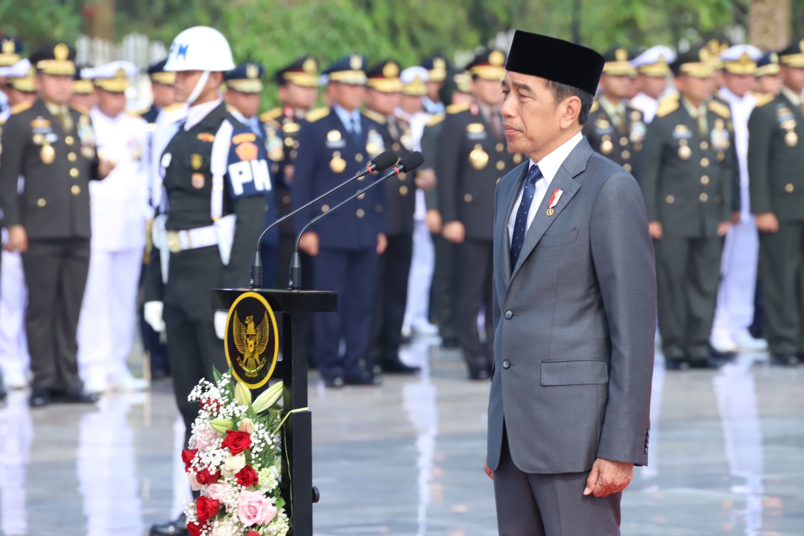 20231110 Upacara Peringatan Hari Pahlawan di TMPN Kalibata 1