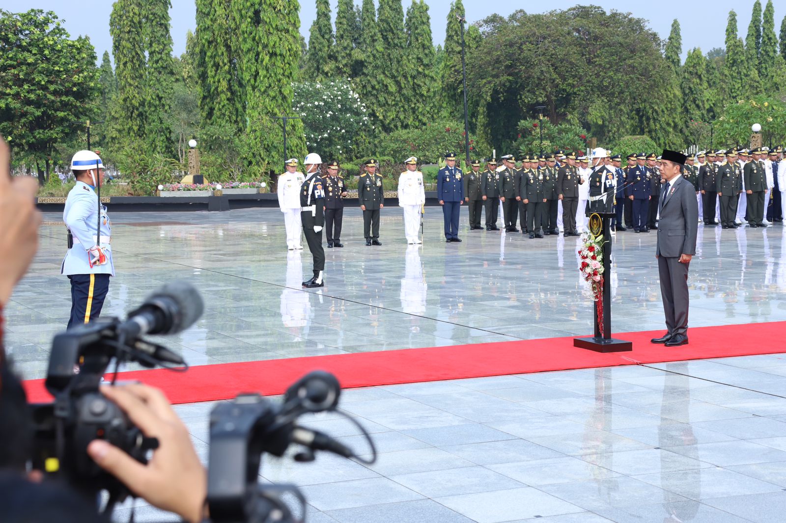 20231110 Upacara Peringatan Hari Pahlawan di TMPN Kalibata 1