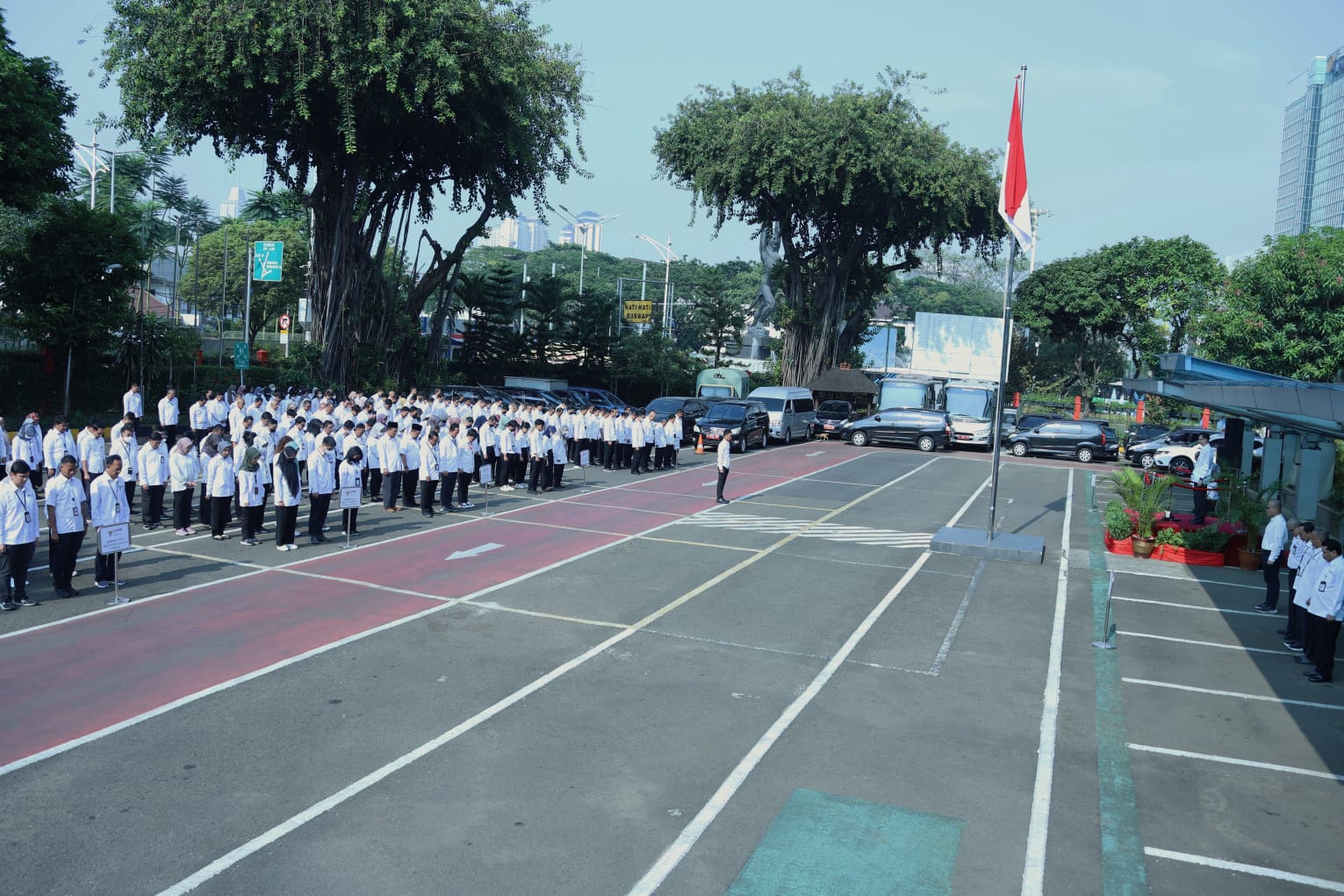 20231113 Apel Pagi di Lingkungan Kementerian PANRB 9