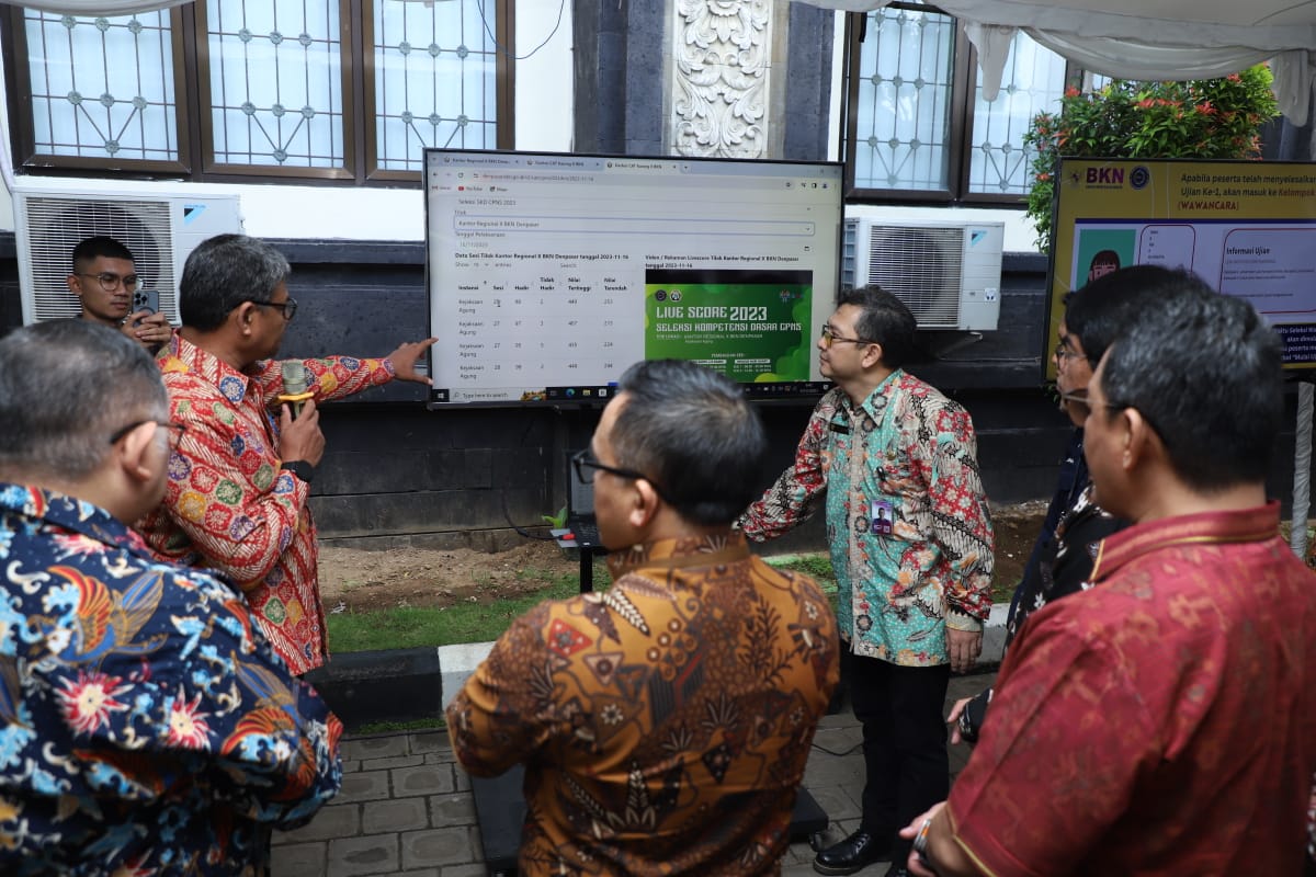 20231117 Peninjauan Seleksi CASN 2023 di Provinsi Bali 15