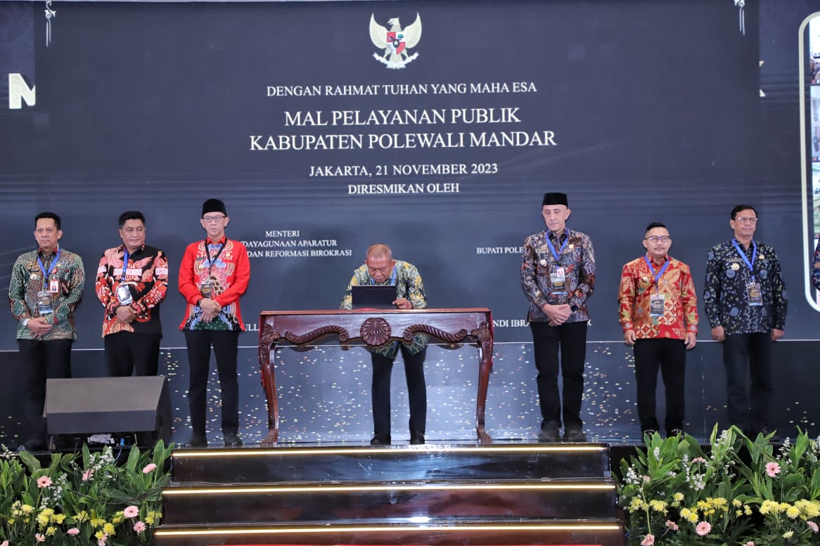 20231121 Peresmian Bersama MPP Peluncuran JIPPNas dan Pemberian Penghargaan Pelayanan Publik 2023 1