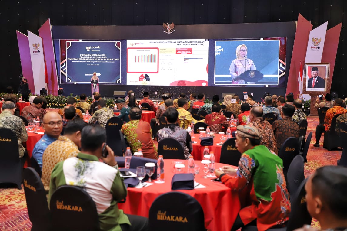 20231121 Peresmian Bersama MPP Peluncuran JIPPNas dan Pemberian Penghargaan Pelayanan Publik 2023 1