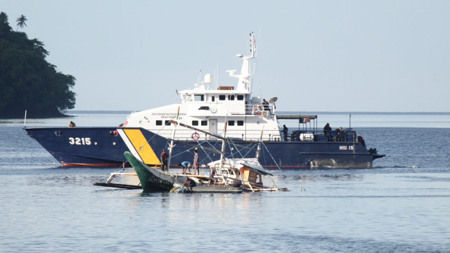 20231128 KKP Tangkap Satu Kapal Asing Pencuri Ikan Asal Filipina