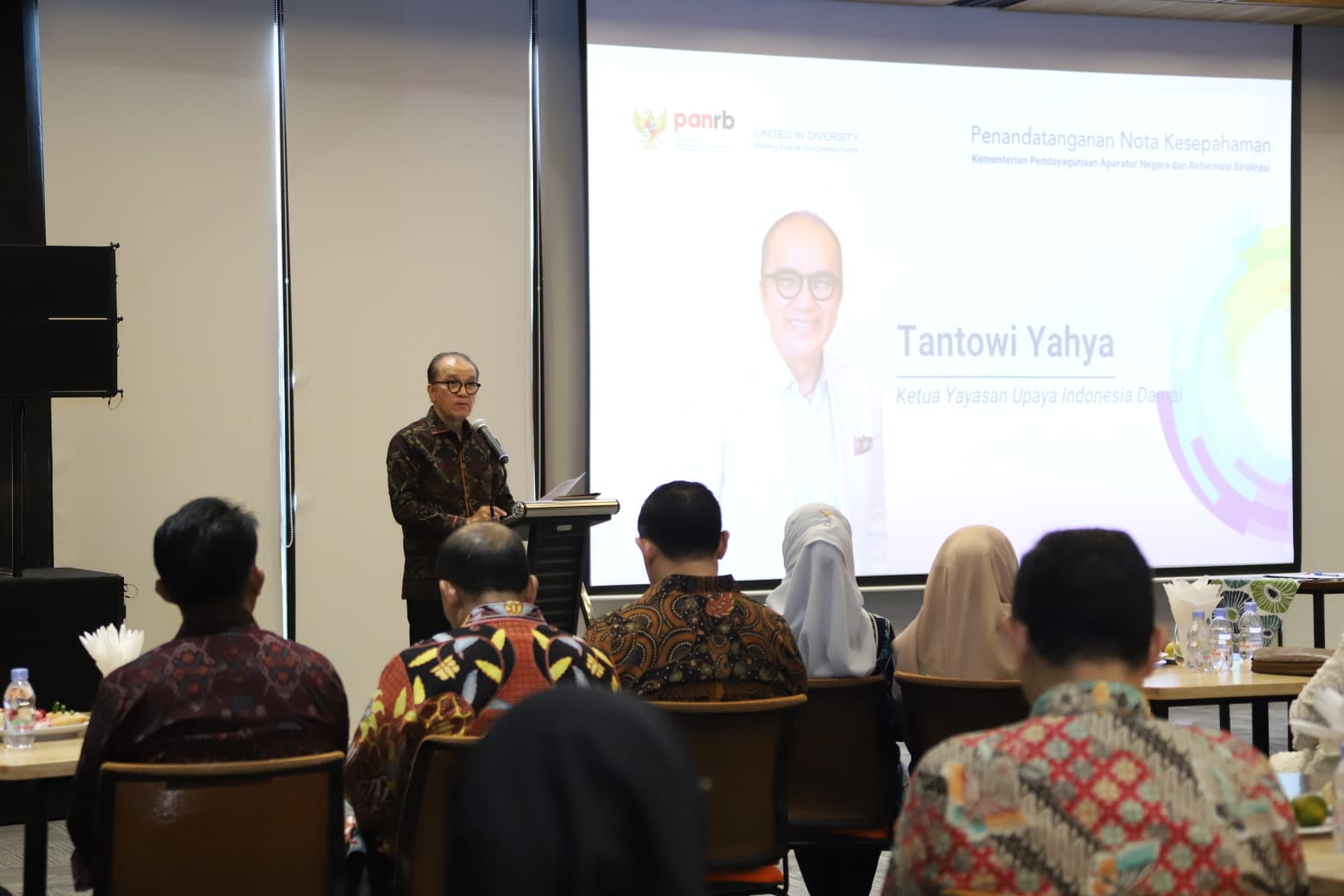 2023117 Penandatanganan MoU Kementerian PANRB dengan Yayasan Upaya Indonesia Damai UID 17