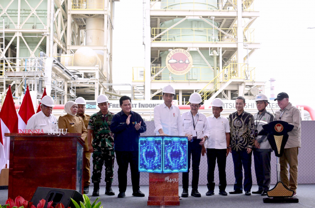 20231215 Resmikan Ekspansi PT Smelting Presiden Jokowi Tingkatkan Kapasitas Produksi dan Nilai Tambah