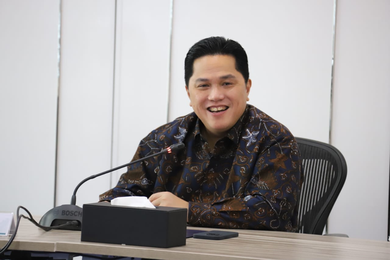 20240104 Bahas Penguatan GovTech dengan Menteri BUMN dan Menteri Kominfo 1