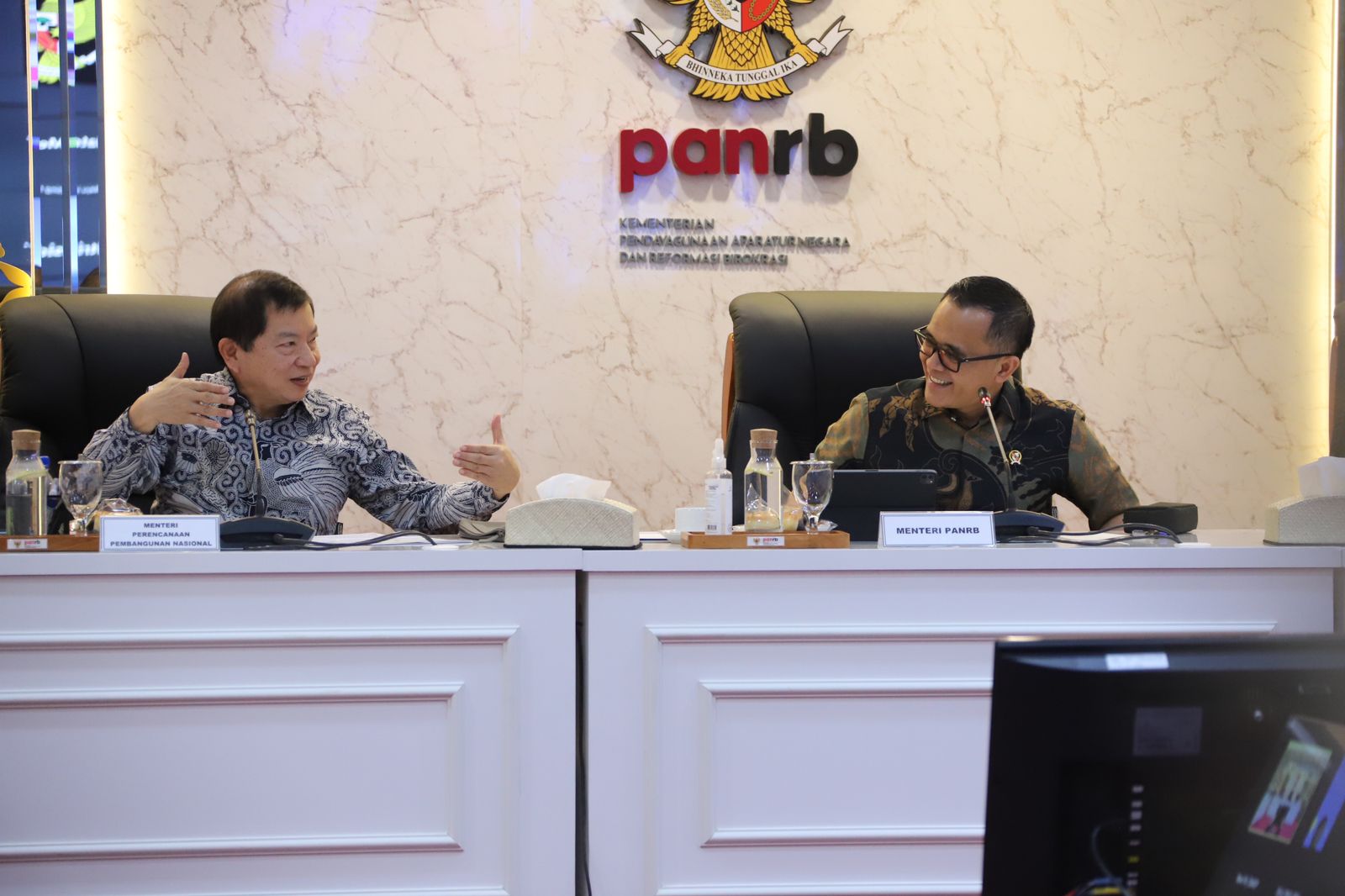 20240104 Rapat Tata Kelola Data dengan Menteri PPNBappenas 1