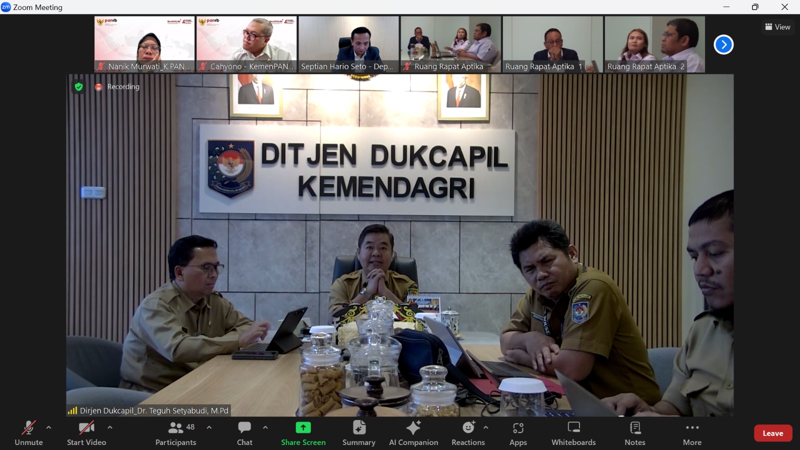 20240129 Rapat Tindak Lanjut Percepatan Transformasi Digital 10