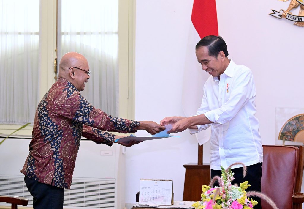 20240213 Presiden Jokowi Tekankan KPPS Bekerja Jujur Adil Tegas dan Cermat