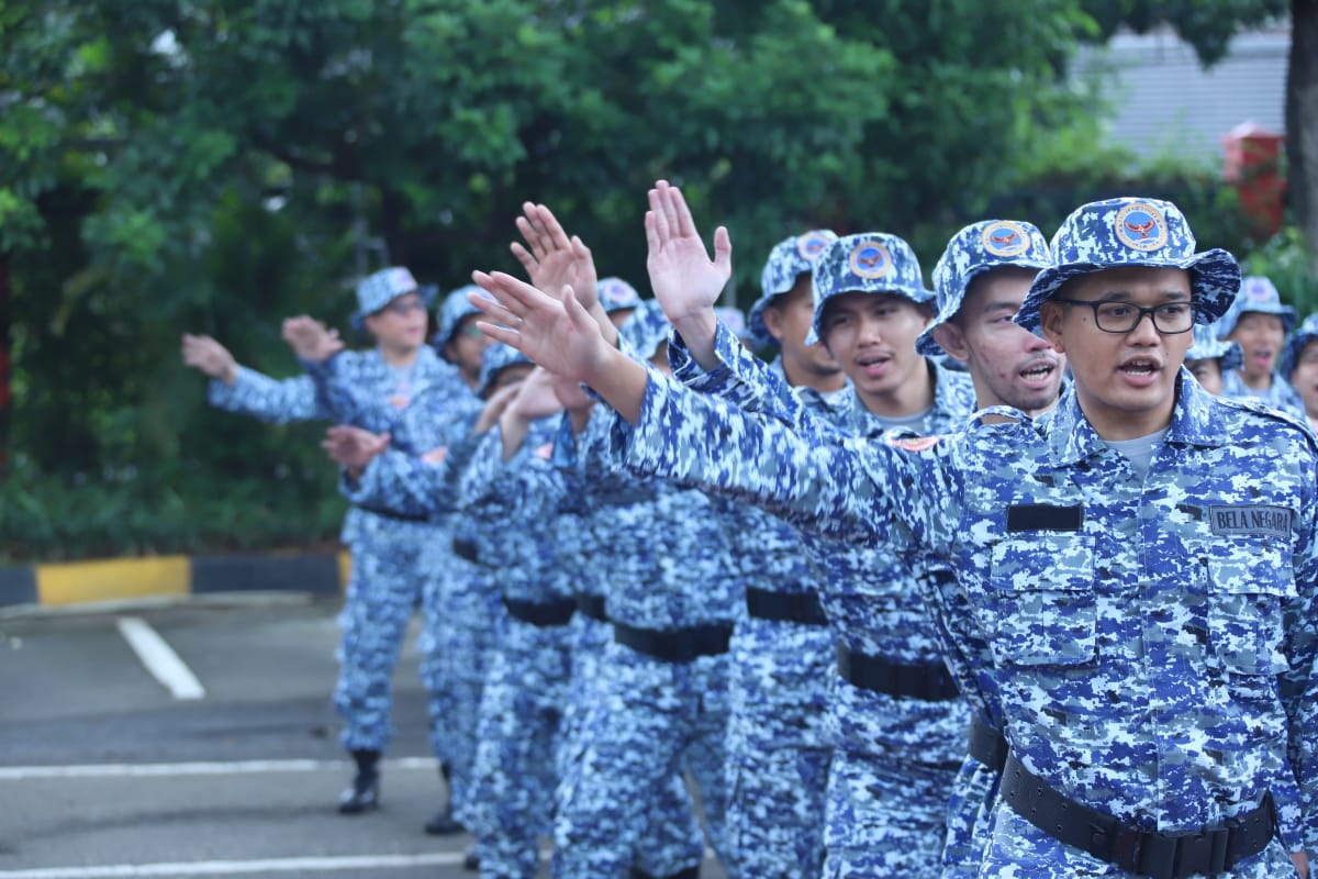 20240219 Pelepasan Peserta Diklat Bela Negara 1