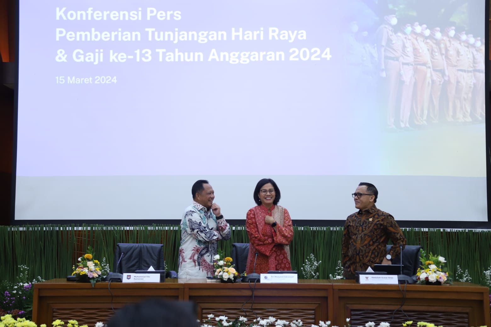 20240315 MENTERI Konferensi Pers THR dan Gaji ke 13 Tahun 2024 14