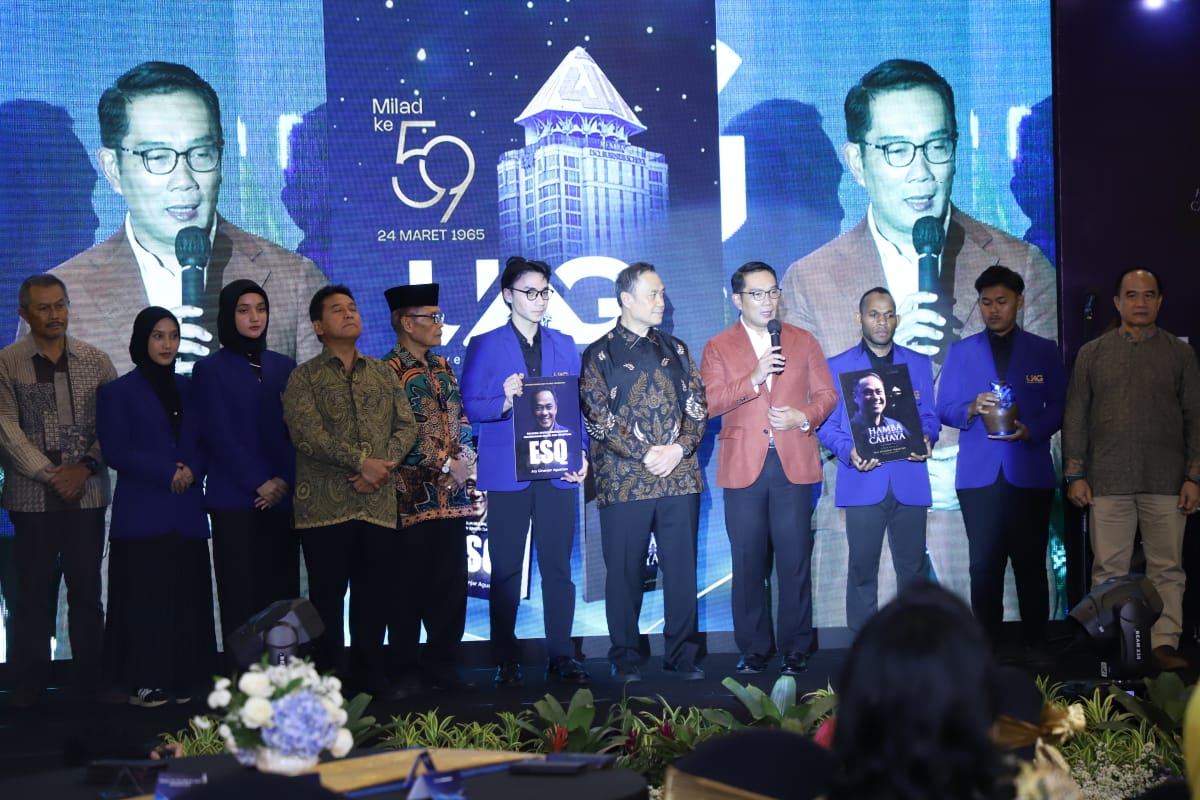 20240324 Syukuran Milad ke 59 Ary Ginanjar Agustian dan Peluncuran UAG 11