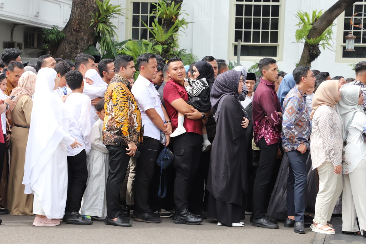 20240410 Halalbihalal di Istana Merdeka 1