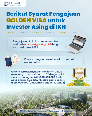 20240520 Ini Persyaratan Baru Golden Visa untuk Investor Asing di IKN