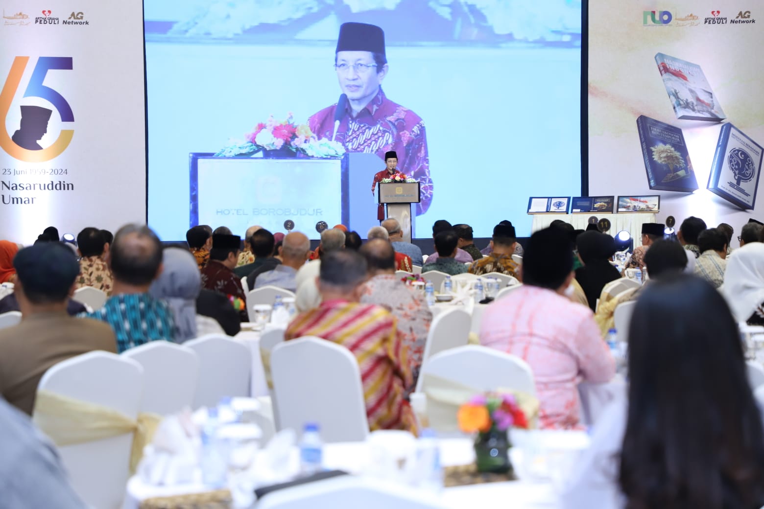 20240623 Syukuran dan Milad 65 tahun Launching dan Bedah Buku Nasaruddin Umar 10