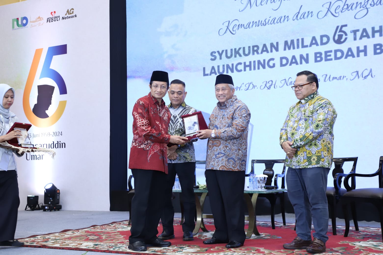 20240623 Syukuran dan Milad 65 tahun Launching dan Bedah Buku Nasaruddin Umar 10