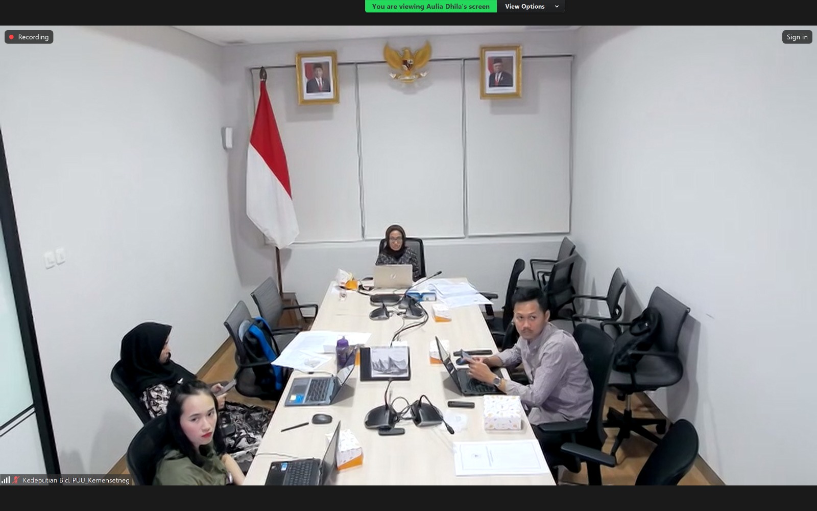 20240709 Rapat Pembahasan DIM RUU Kementerian Negara 1