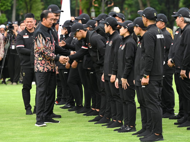 20240711 Lepas Kontingen ke Olimpiade 2024 Presiden Jokowi Harumkan Nama Indonesia di Mata Dunia